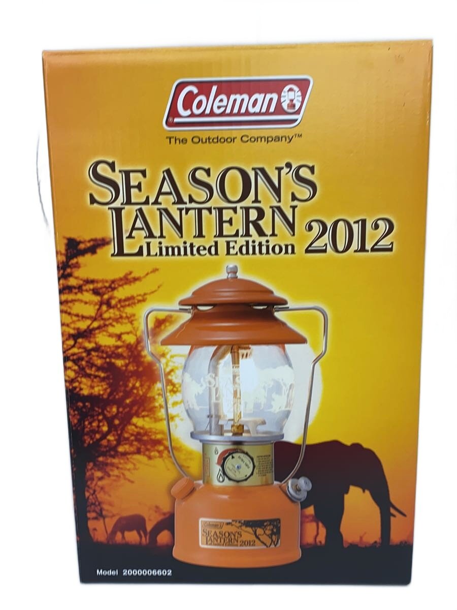 【中古】Coleman◆提灯 シーズンズランタン2012 2000006602/白いこと揮発油//【運動競技】