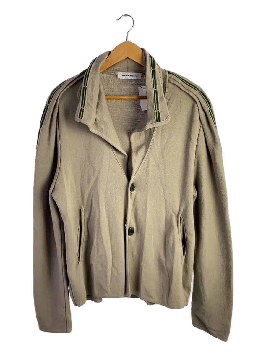 【中古】Kiko Kostadinov◆24SS/UGO編み物上衣/ホツレ有/46/綿織物/GRY【メンズウェア】