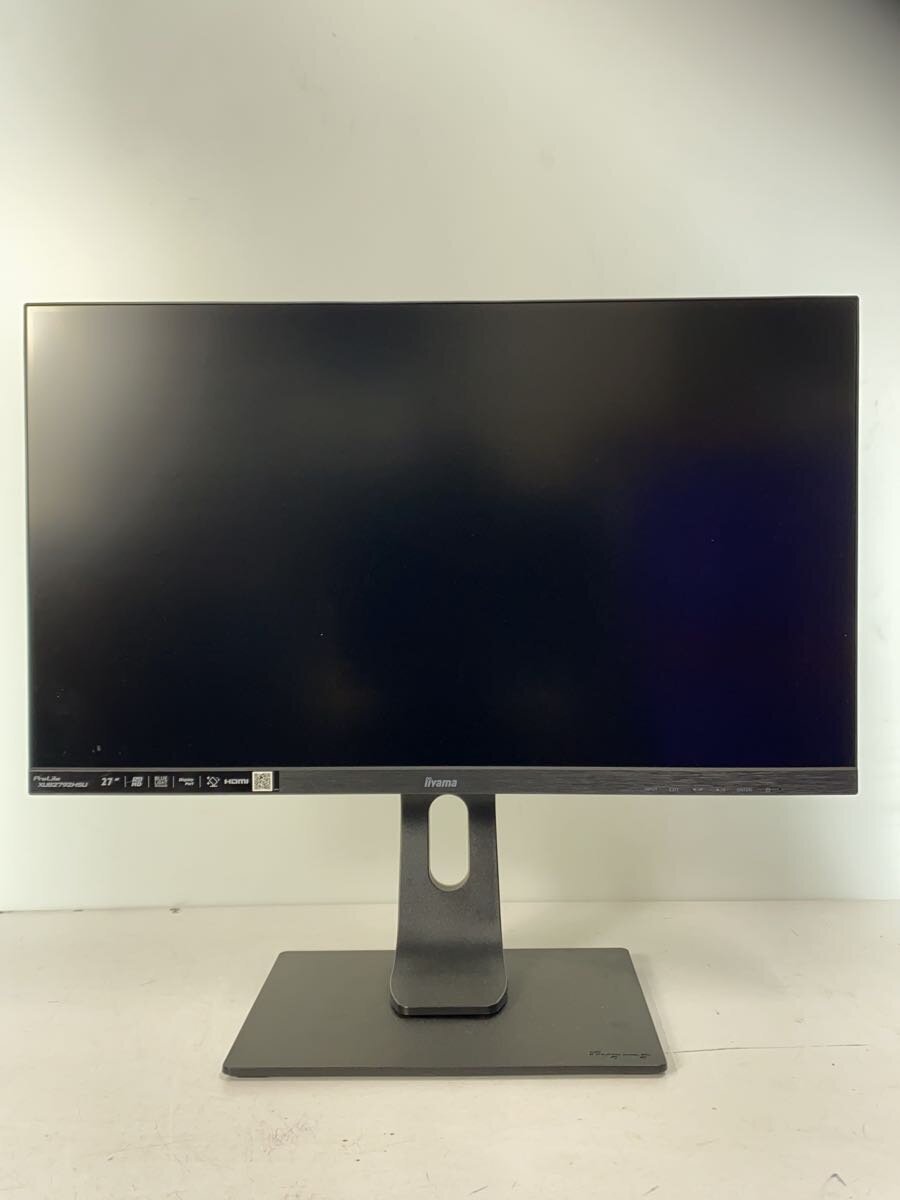 【中古】IIYAMA◆パソコン管する・液晶見せびらかす ProLite XUB2792HSU [27in マーベルブラック]//【マイコン】
