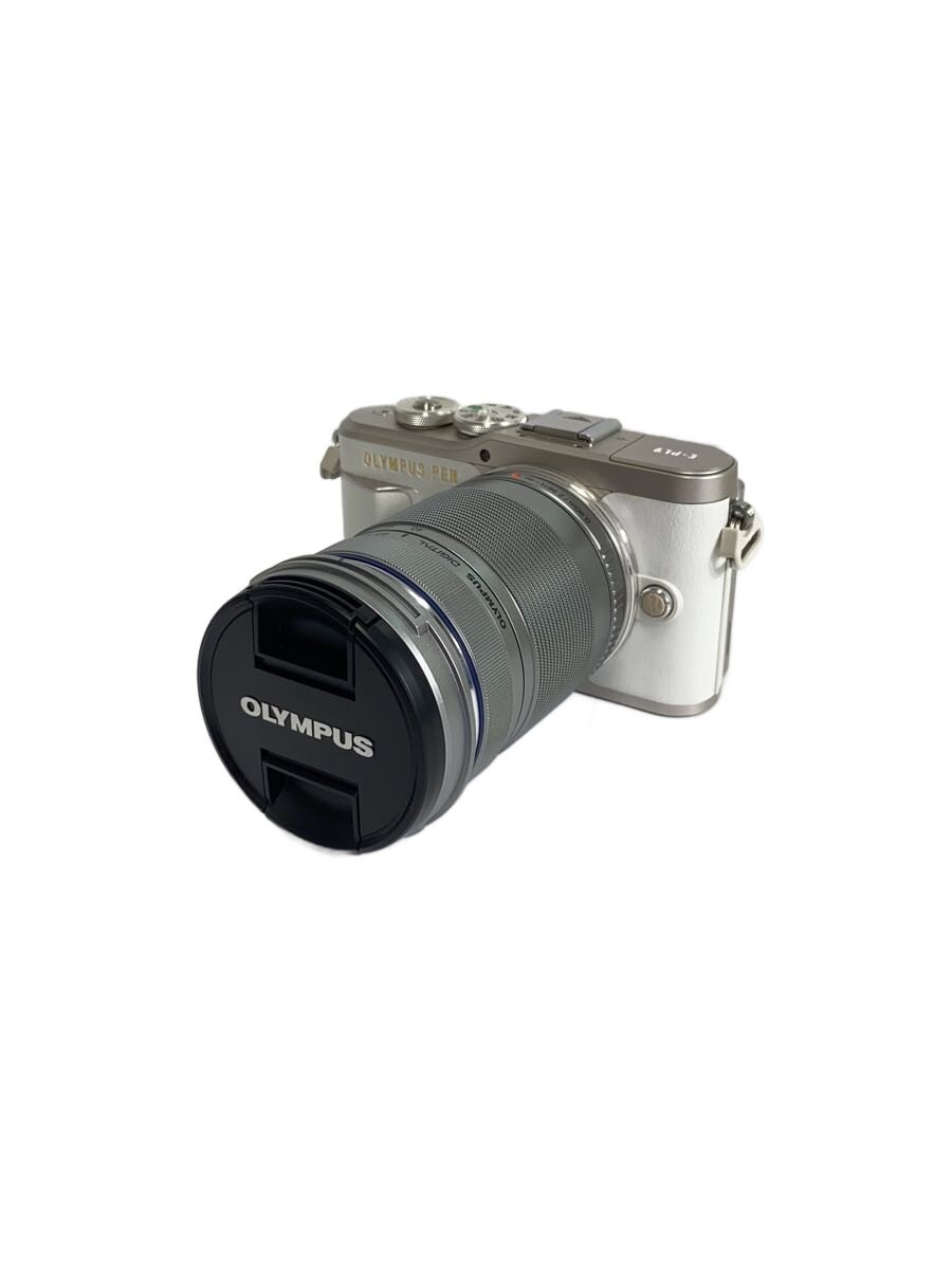 【中古】OM SYSTEM(OLYMPUS)◆デジタル一眼カメラ OLYMPUS PEN E-PL9 EZダブルズームキット [ホワイト]【カメラ】