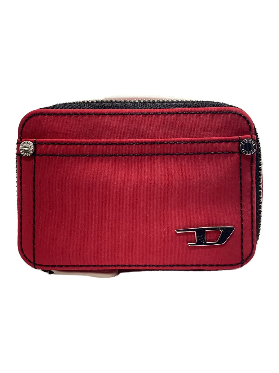 【中古】DIESEL◆ディーゼル/ショルダーバッグ/ナイロン/RED/無地/BOMBY II WALLET【バッグ】｜2ｎｄ STREET 店