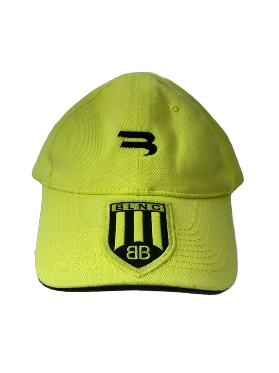 【中古】BALENCIAGA◆BALENCIAGA バレンシアガ/蹴球旗がしら/L/綿織物/YLW/メンズ//【服飾雑貨他】