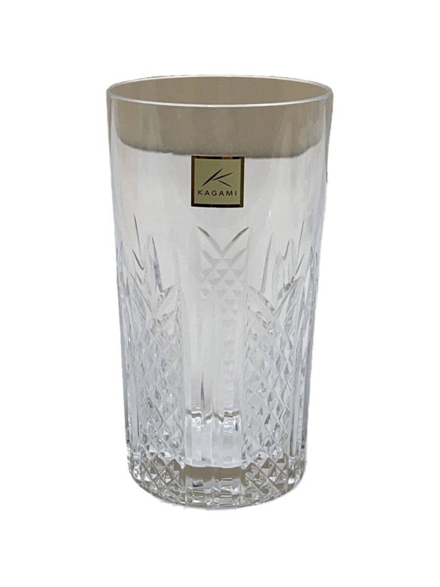 【中古】KAGAMI CRYSTAL◆グラス/2点セット/CLR【キッチン用品】