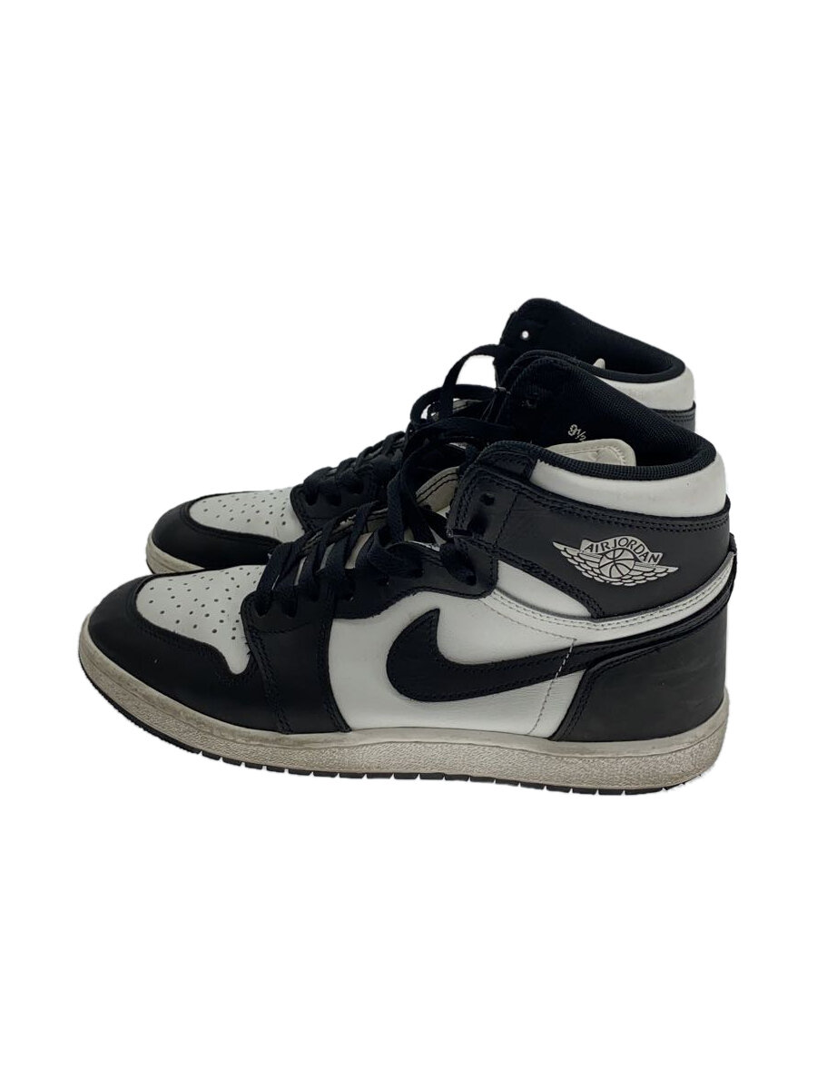 【中古】NIKE◆AIR JORDAN 1 HIGH 85_エア湖 ジョーダン 1 ご機嫌 85/27.5糎/WHT【シューズ】