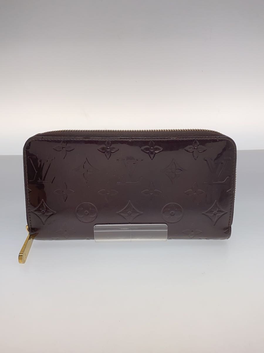 【中古】LOUIS VUITTON◆ジッピー・ウォレット_モノグラム・ヴェルニ_BRD/エナメル/BRD/総柄/レディース//【服飾雑貨他】