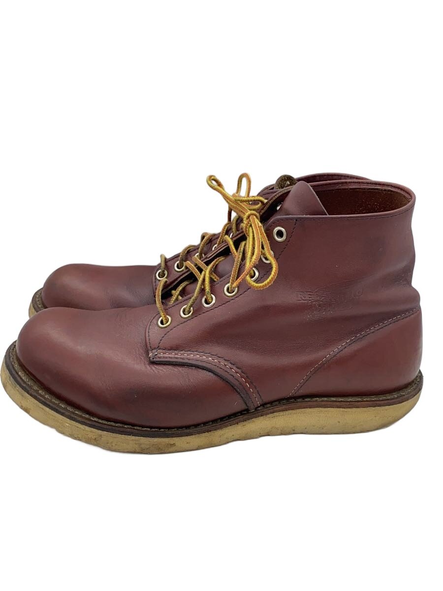 【中古】RED WING◆レースアップブーツ/UK8/BRW/9105【シューズ】