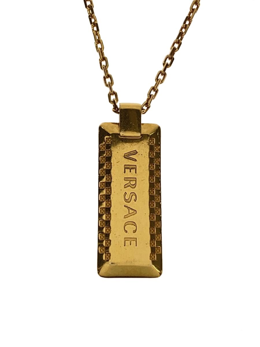 【中古】VERSACE◆首飾り/MADE IN ITALY//GLD/とっ始め有/メンズ【服飾雑貨他】