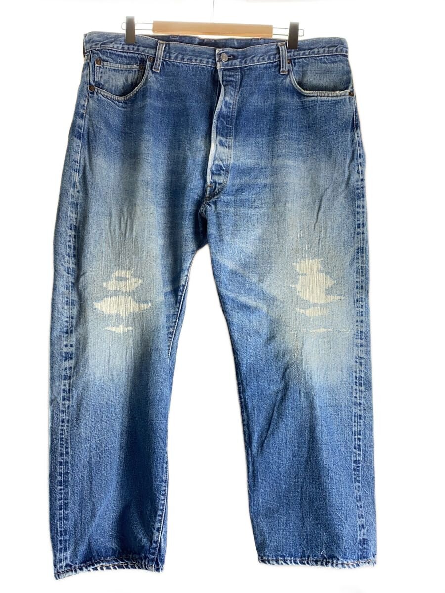 【中古】Levi’s◆501/ボトム/デニム/IDG/BIG E/60S~/実寸 W 約104CM/リペア//【メンズウェア】|2nd STREET 店