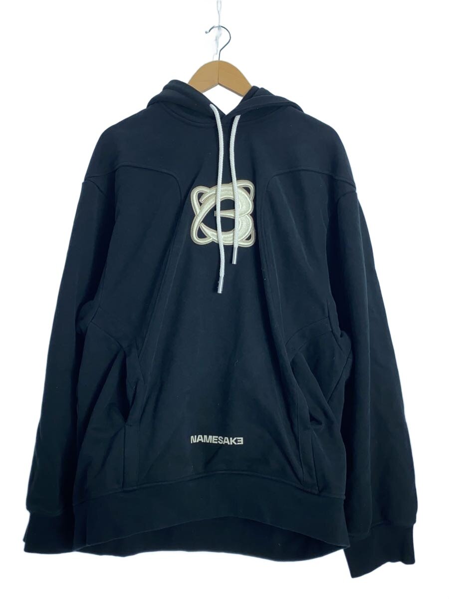【中古】NAMESAKE◆パーカー/L/綿織物/BLK/無地/ellis explorer hoodie【メンズウェア】