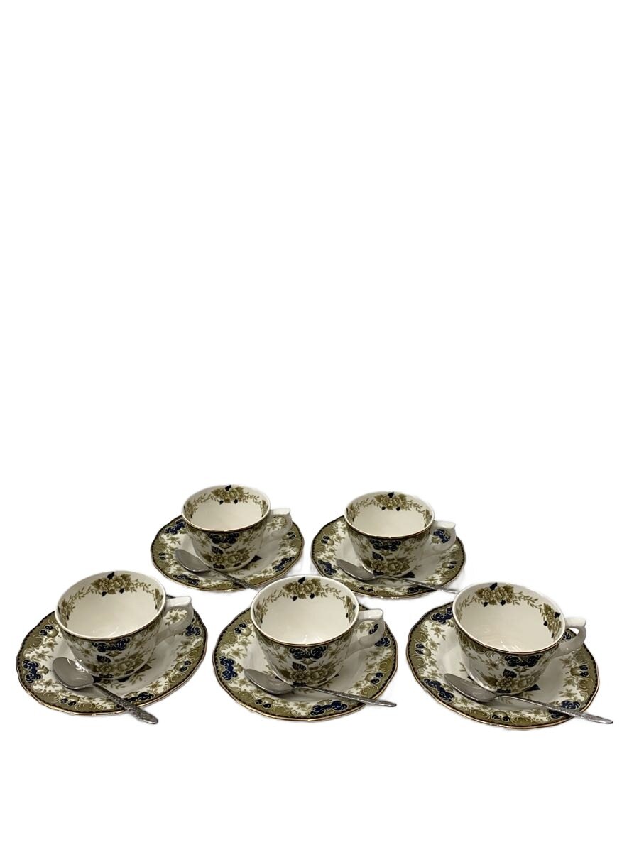 【中古】NIKKO◆カップ&ソーサー/5点セット/マルチカラー【キッチン用品】