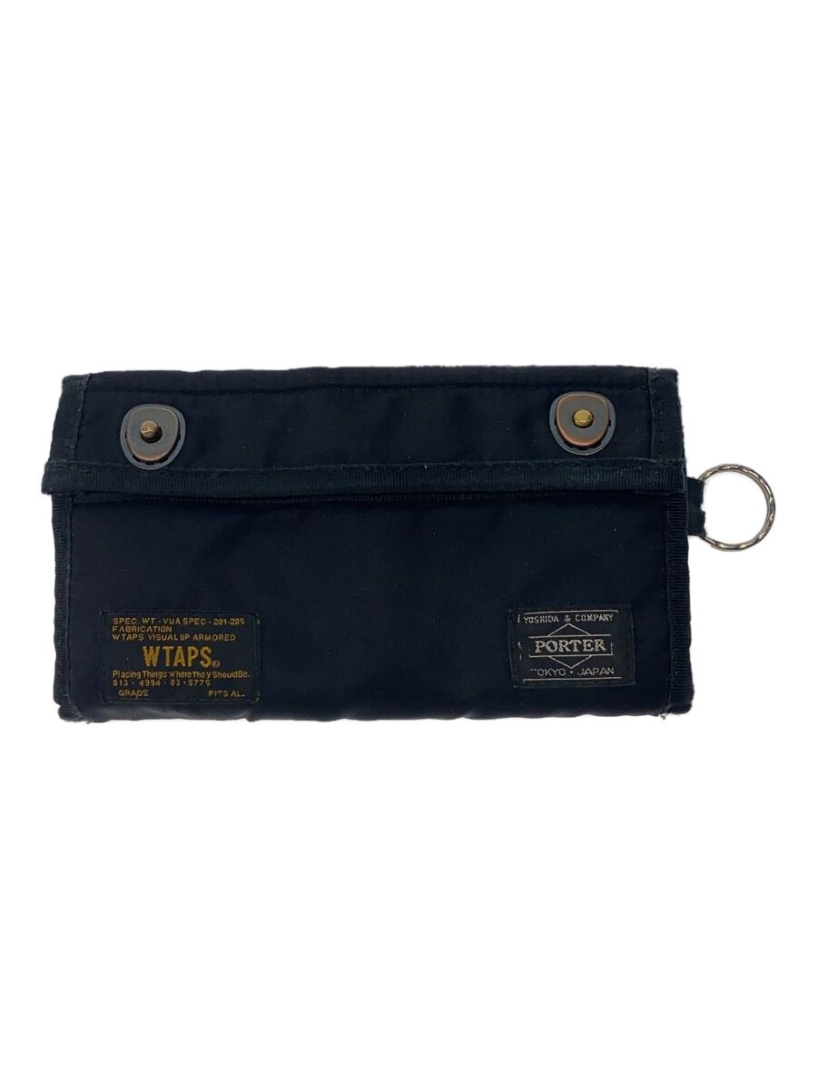 【中古】WTAPS◆長紙入れ/--/BLK/メンズ【服飾雑貨他】