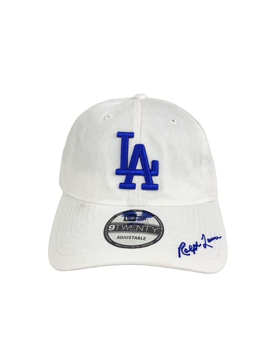 【中古】NEW ERA◆旗がしら/ラルフローレン/ドジャース/白いこと/無地/メンズ【服飾雑貨他】