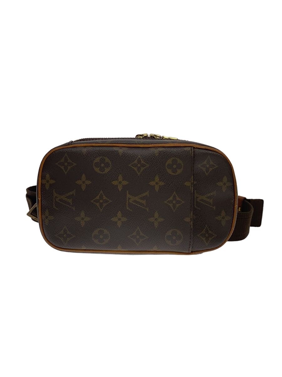 【中古】LOUIS VUITTON◆モノグラム/ポシェット・ガンジュ/酉の方角御徒面子/PVC/BRW/総柄/M51870【御徒面子】