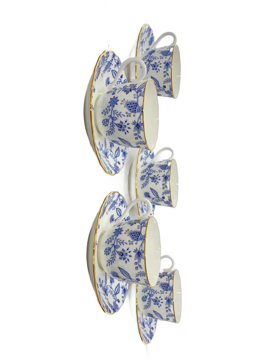 【中古】Noritake◆ブル-ソ/レンティーノカップ&ソーサー/5点セット/WHT/H50588/4562【キッチン用品】