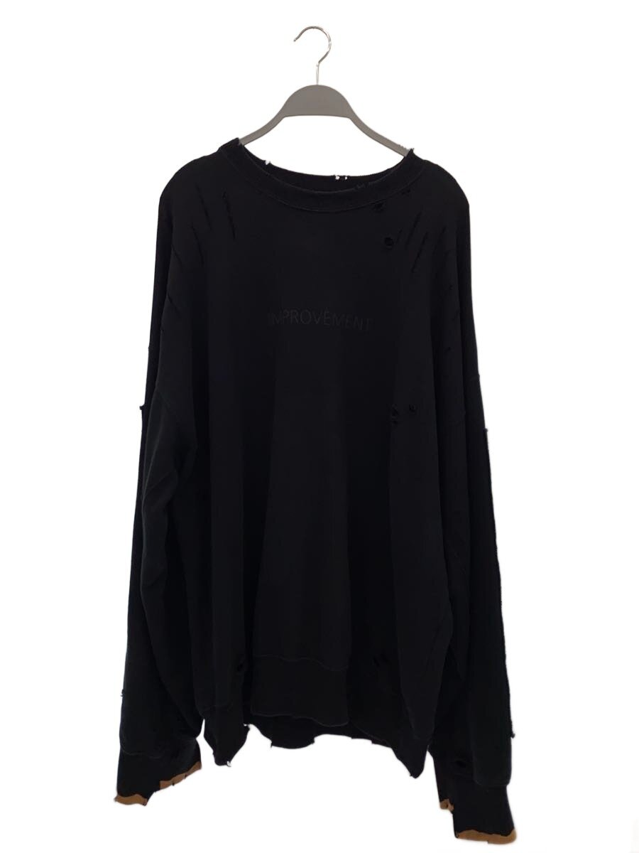 【中古】stein◆スウェット/L/コットン/BLK/プリント/ST.682【メンズウェア】｜2ｎｄ STREET 店