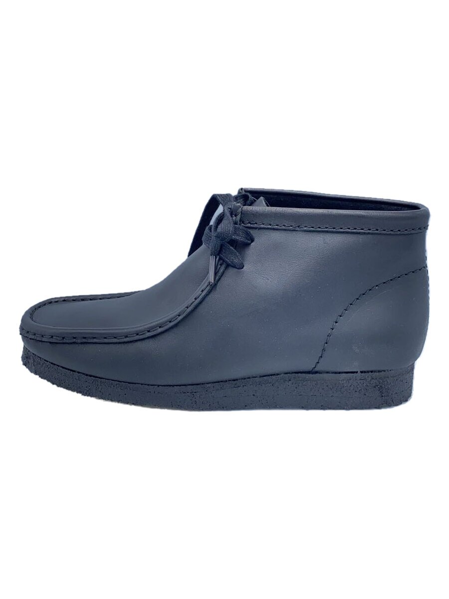 【中古】Clarks◆ブーツ/27糎/BLK/なめし革/25452//【シューズ】