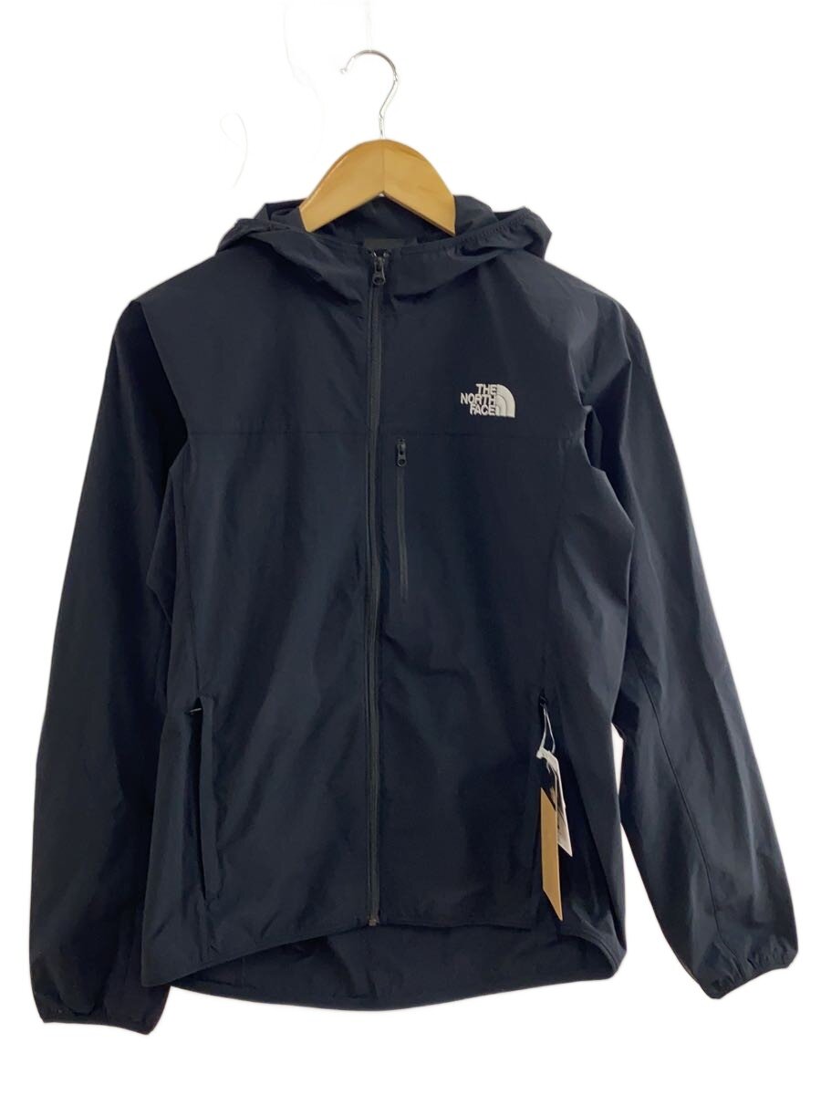 【中古】THE NORTH FACE◆MOUNTAIN SOFTSHELL HOODIE_マウンテンソフトシェルフーディ/S/ナイロン/BLK/無地//【メンズウェア】