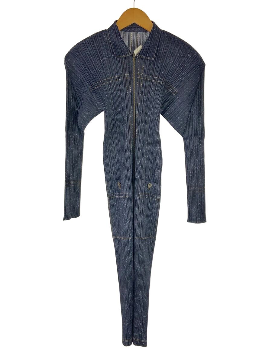 【中古】PLEATS PLEASE ISSEY MIYAKE◆長袖衣裳/3/ポリエステル/BLK/PP94-JA640【レディース御召しもの】