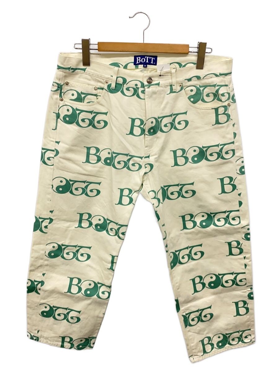 【中古】BoTT◆23SS/2Y Denim Pants/34/コットン/IVO/総柄/231Bott04【メンズウェア】｜2ｎｄ STREET 店