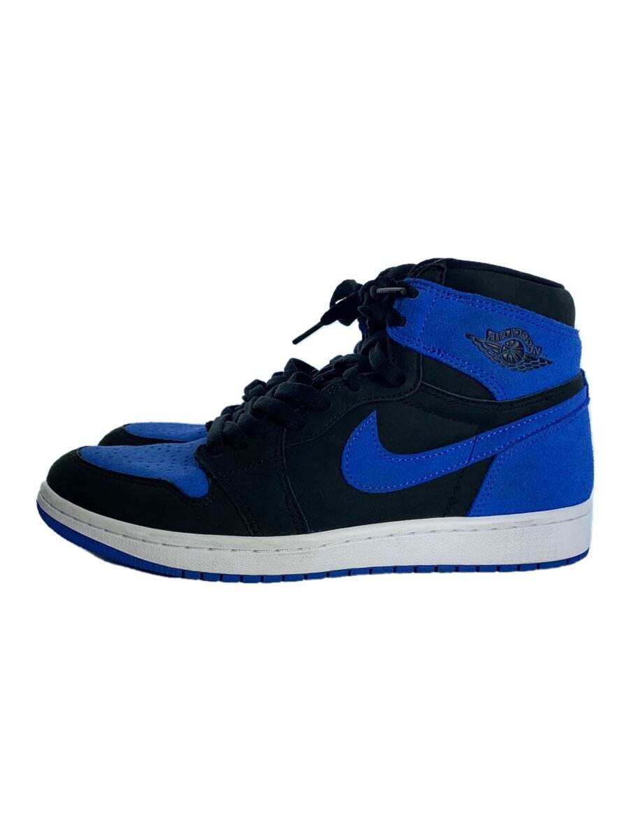 【中古】NIKE◆AIR JORDAN 1 RETRO HIGH OG_エアジョーダン1 レトロ ハイ OG/26.5cm/BLU【シューズ】|2nd STREET 店