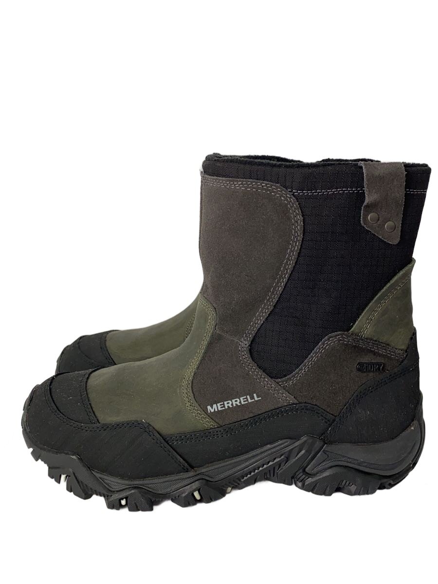 【中古】MERRELL◆MERRELL/メレル/ブーツ/POLARAND ROVE ZIP WATERPROOF/US8/J23431【シューズ】