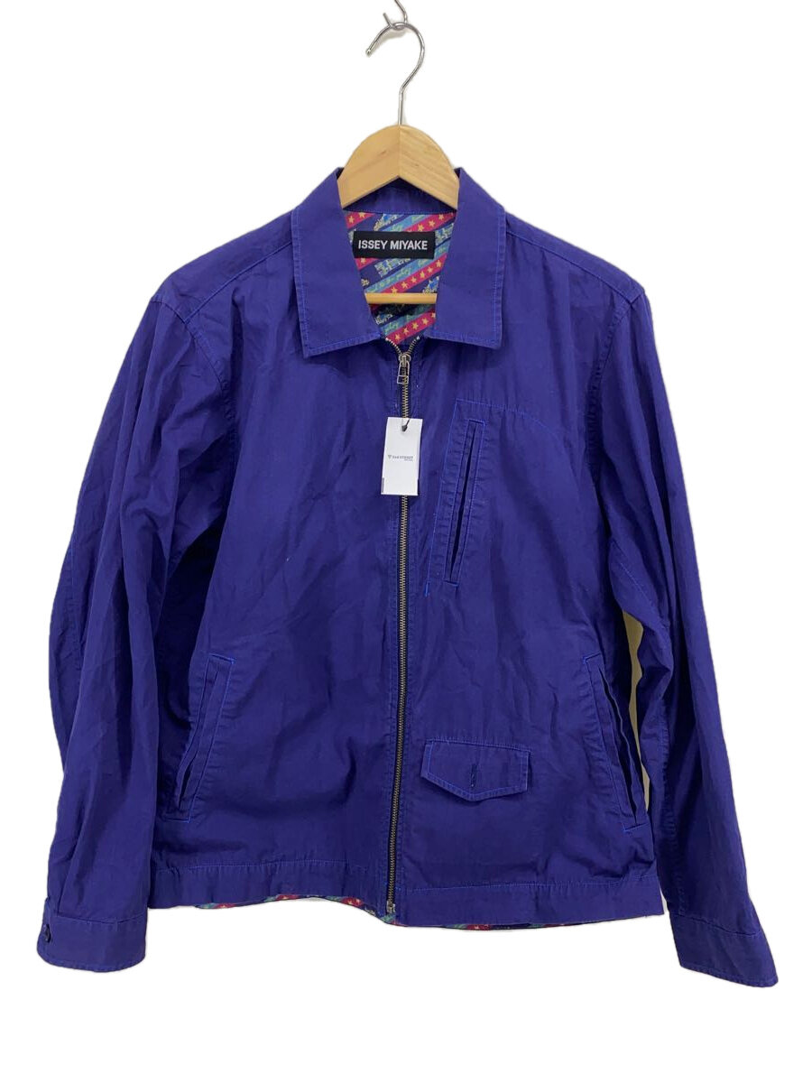 【中古】ISSEY MIYAKE◆ブルゾン/2/コットン/NVY/無地【メンズウェア】｜2ｎｄ STREET 店