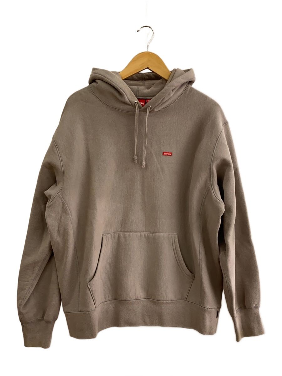 【中古】Supreme◆Small Box Hooded Sweatshirt/パーカー/M/綿織物/BEG//【メンズウェア】