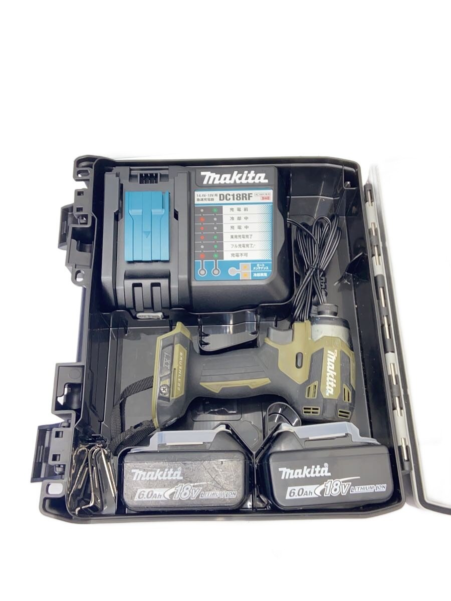 【中古】makita◆インパクトドライバー TD173DRGXO バッテリBL1860B&times;2・充電器DC18RF・ケース付//IMD//【DIY用品】｜2ｎｄ STREET 店