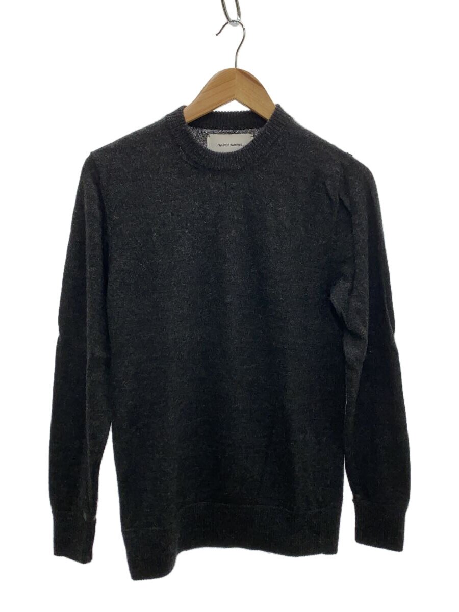 【中古】THE INOUE BROTHERS...◆ニット・セーター(薄手)/S/アルパカ/GRY/無地/knit4-baby【メンズウェア】|2nd STREET 店