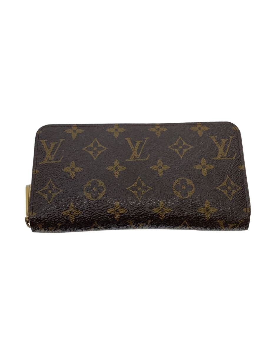 【中古】LOUIS VUITTON◆1)ジッピー・ウォレット_モノグラム・キャンバス/PVC/BRW/メンズ【服飾雑貨他】｜2ｎｄ STREET 店