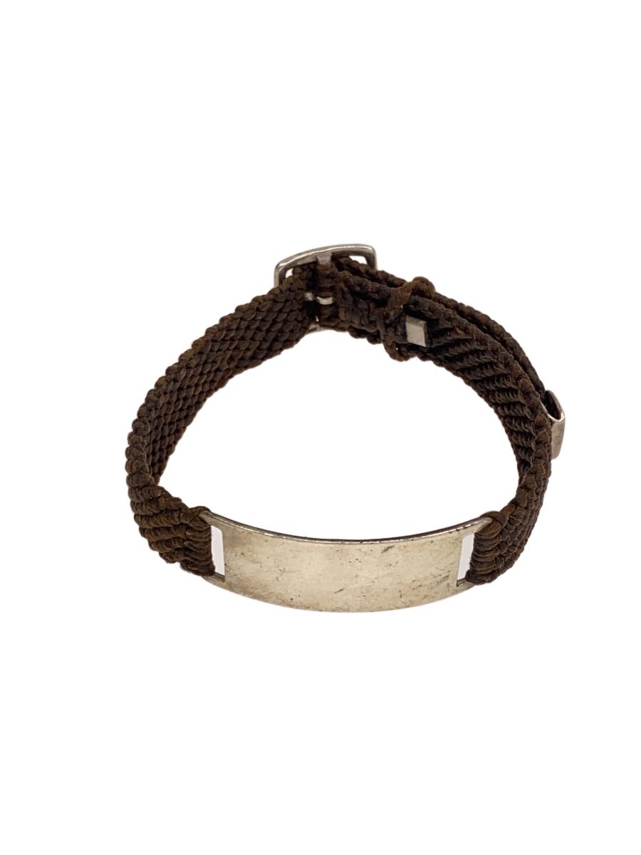 【中古】SCOSHA◆HAND WOVEN ID BRACELET/腕輪/--/BRW/メンズ【服飾雑貨他】