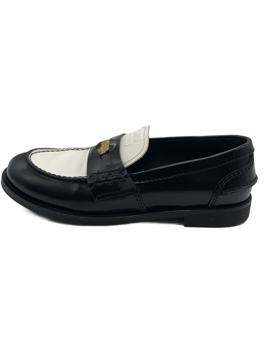 【中古】MIU MIU◆ローファー/36.5/BLK/5D773D//【シューズ】｜2ｎｄ STREET 店