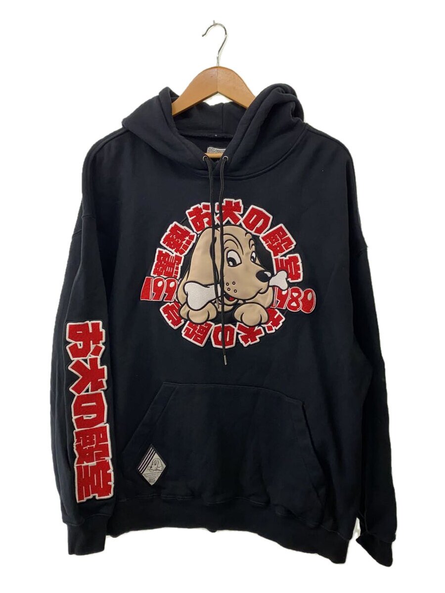 【中古】GALFY◆×ドン・キホーテ/パーカー/XL/綿織物/黒いこと/134055【メンズウェア】