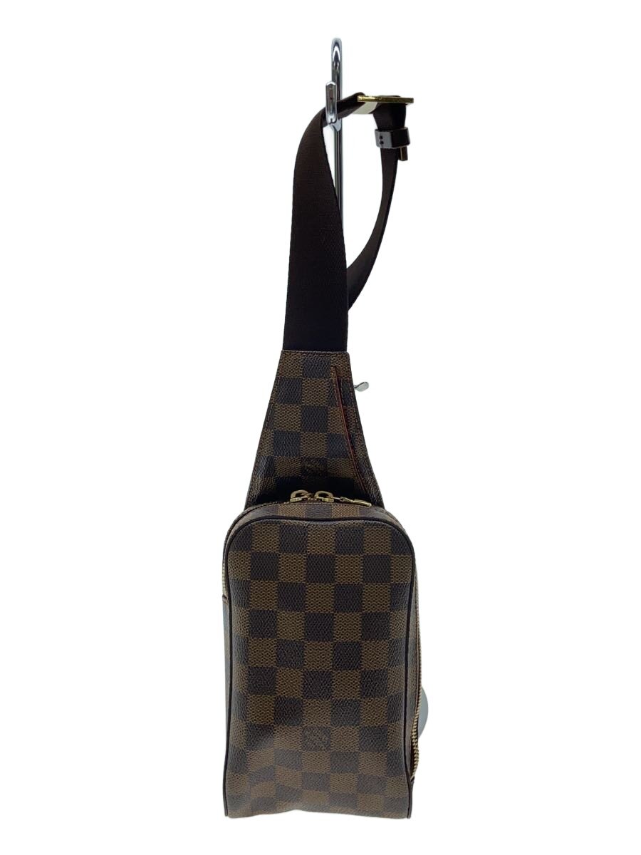【中古】LOUIS VUITTON◆ジェロニモス/金具キズ有/酉の方角御徒面子/PVC/BRW/N51994【御徒面子】