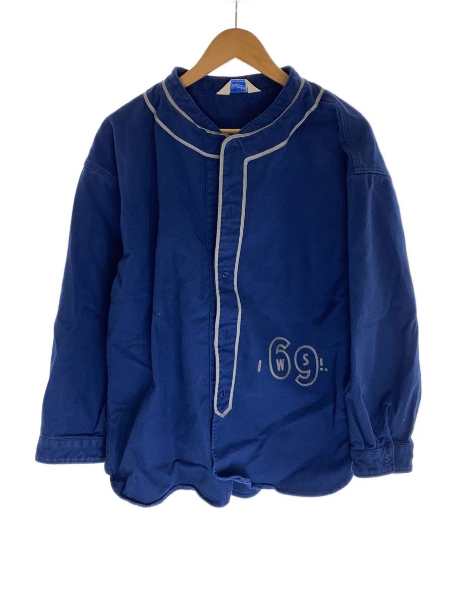 【中古】TENDERLOIN((株)ケーセブン)◆BASEBALL SHT/長袖プルオーバー/S/綿織物/NVY【メンズウェア】
