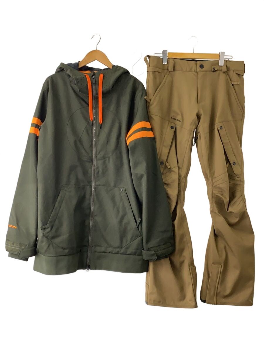 【中古】VOLCOM◆ウェアー/L/KHK//【運動競技】
