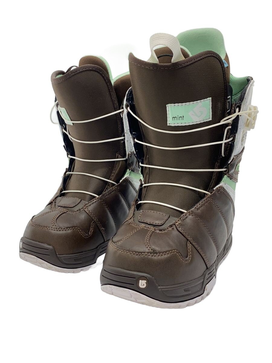 【中古】BURTON◆スノーボードブーツ/24cm/クイックレーシング/BRW/MINT【スポーツ】｜2ｎｄ STREET 店
