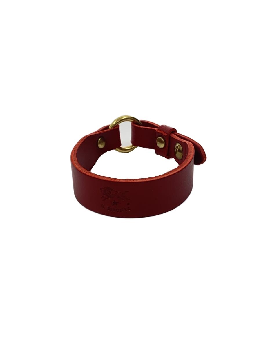 【中古】IL BISONTE◆バングル/なめし革/食麺麭/レディース【服飾雑貨他】