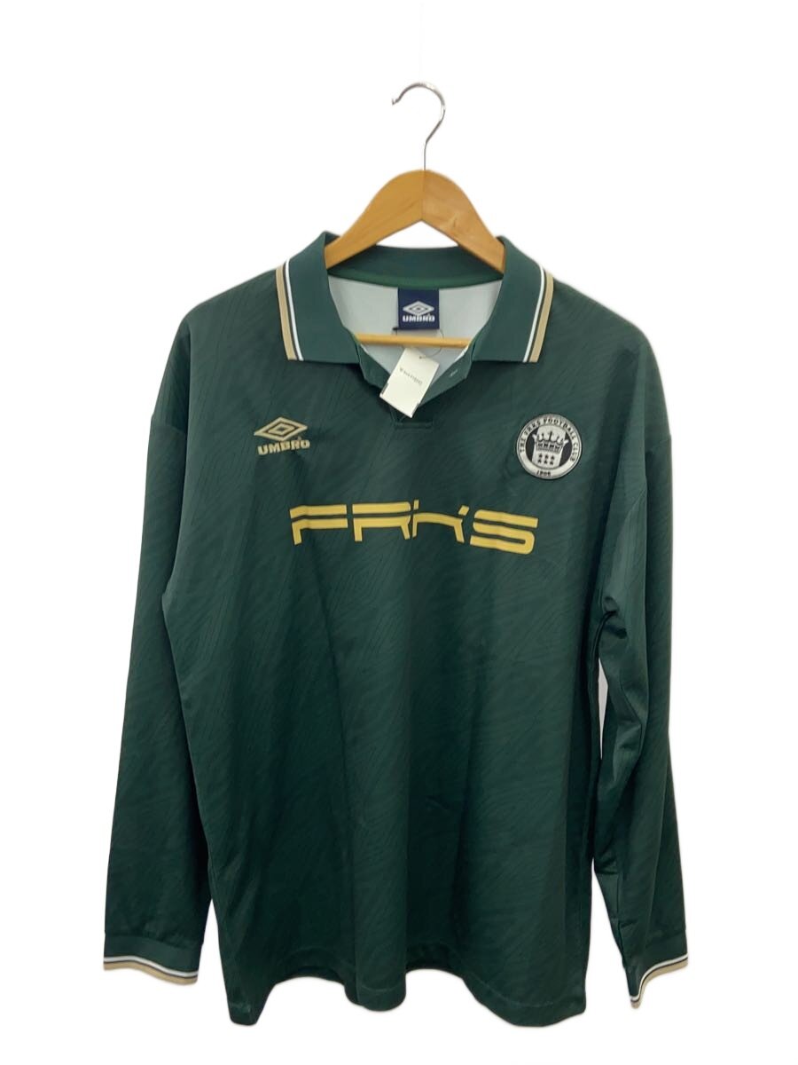 【中古】UMBRO◆Soccer Game Shirt Triple Logo/L/綿織物/GRN/無地/1023394400005【メンズウェア】
