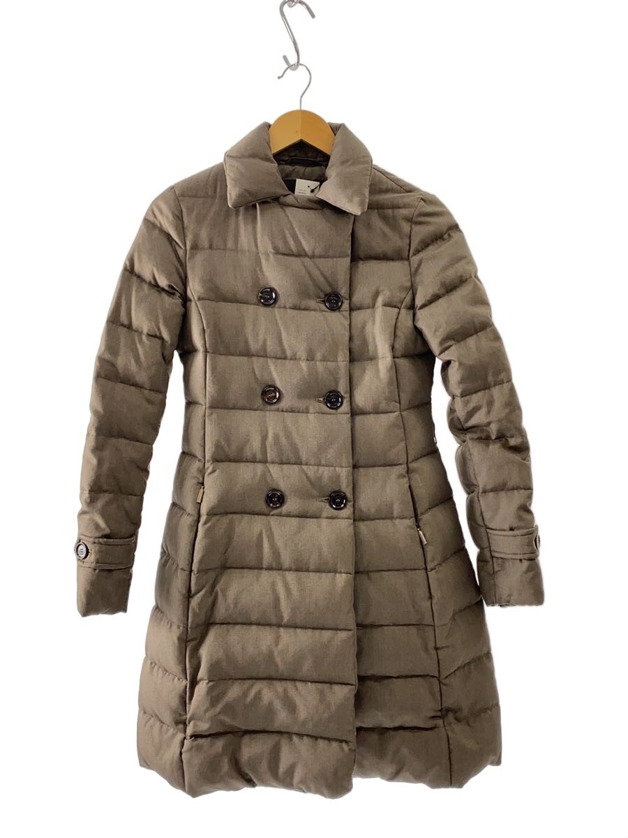 【中古】MOORER◆落ちこむ上衣/40/地絹/BRW/無地/IT01284345【レディース御召しもの】