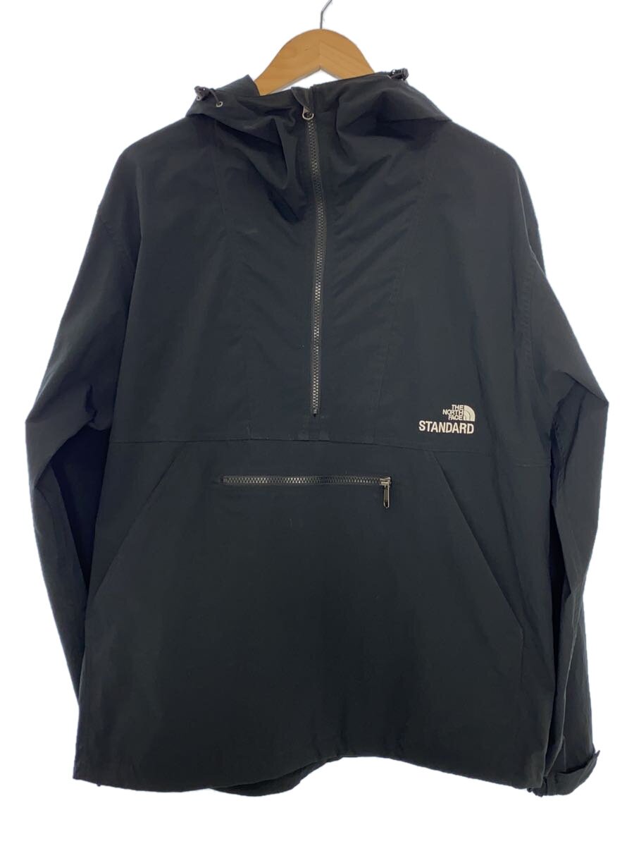 【中古】THE NORTH FACE◆STANDARD TECH COMPACT ANORAK/パーカパーカー/NP72132R/黒いこと/XL【メンズウェア】