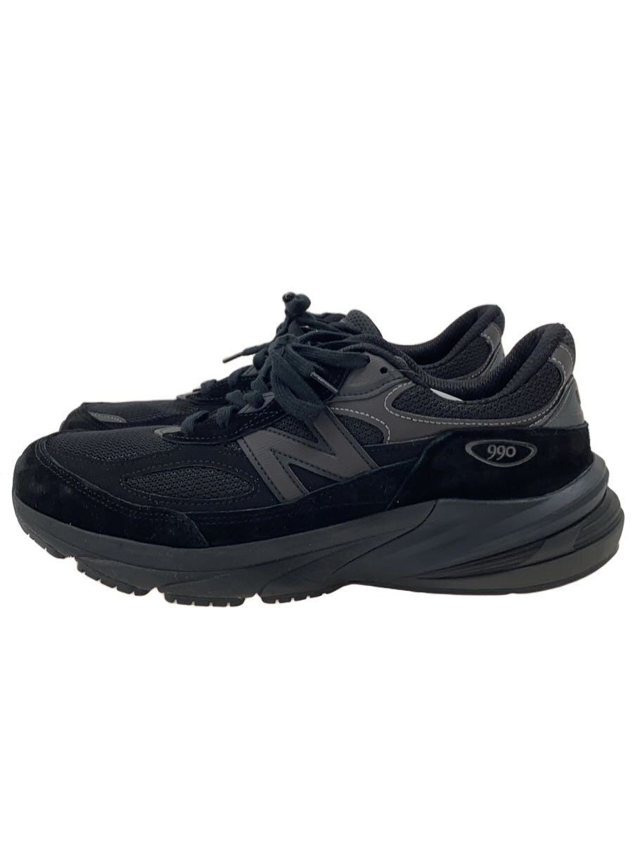 【中古】NEW BALANCE◆U990/黒いこと/28糎/BLK/PVC【シューズ】