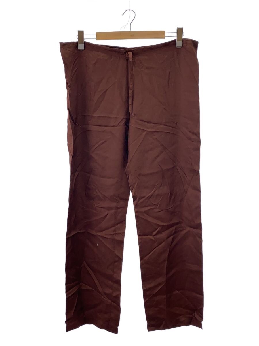 【中古】DRIES VAN NOTEN◆下つ方/40/--/赤銅色/無地【メンズウェア】