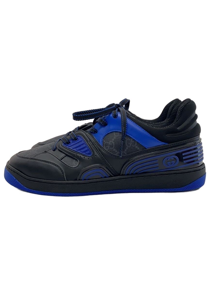 【中古】GUCCI◆ローカットスニーカー/US7.5/BLK/724004 FAA1U 1160/【シューズ】