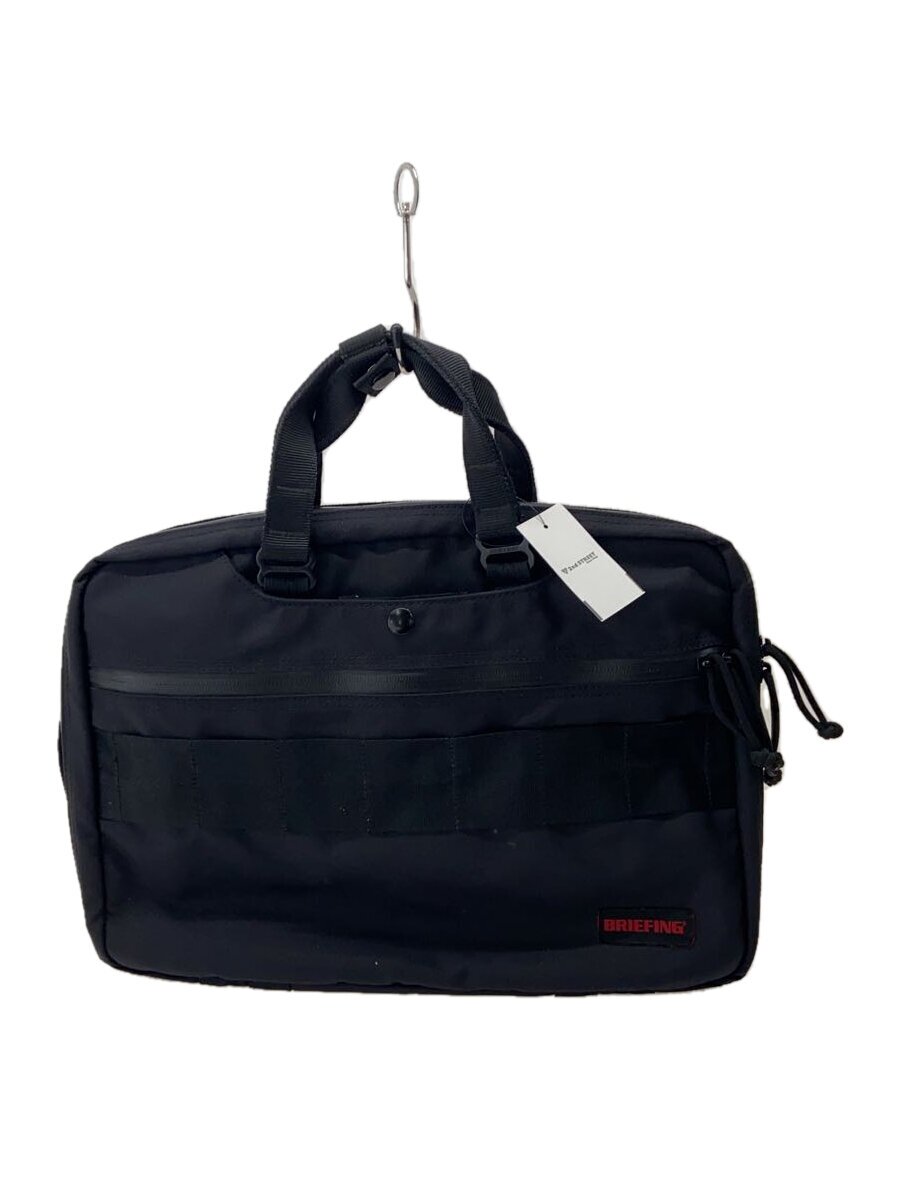 【中古】BRIEFING◆MOLLE BAG MW WP/ブリーフ入れもの/商行為御徒面子/ショルダーバッグ/--/BLK【御徒面子】