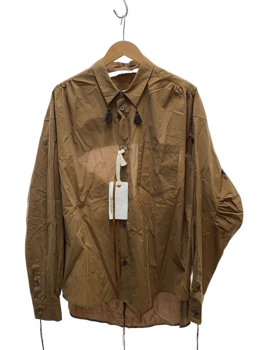 【中古】Midorikawa◆長袖プルオーバー/FREE/綿織物/CML/MID25SS-SH03A【メンズウェア】
