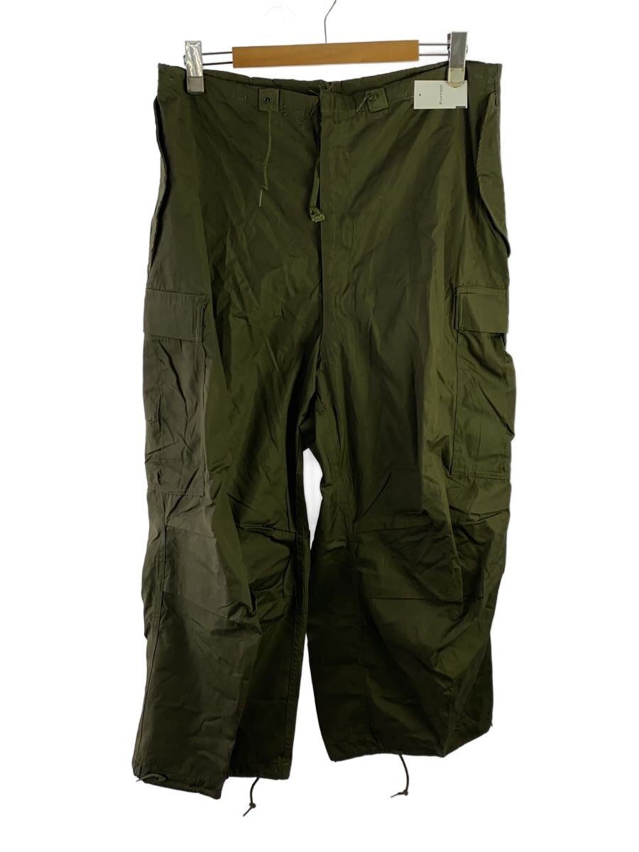 【中古】MILITARY◆カーゴパンツ/--/--/KHK/無地【メンズウェア】