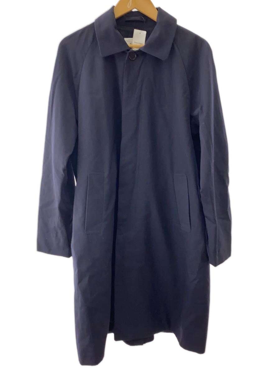 【中古】YAECA◆16AW/ステンカラーコート/M/ウール/ネイビー/無地/165101【メンズウェア】|2nd STREET 店