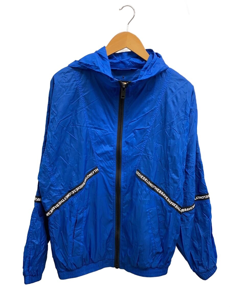 【中古】DIESEL◆ナイロン上衣/S/ナイロン/BLU【レディース御召しもの】