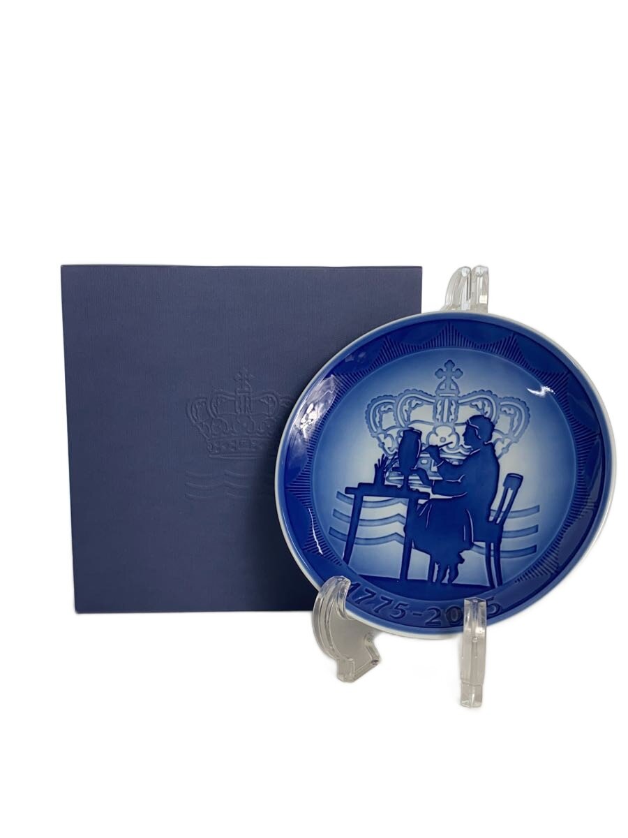 【中古】ROYAL COPENHAGEN◆250周年不死化/エルゼ・ハッセルリスプレート/BLU/1925125//【御厨子所備品】